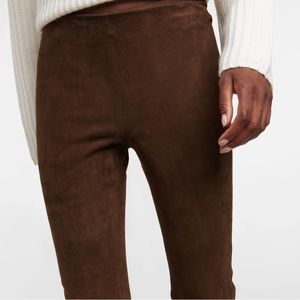Vince suede brown pants.